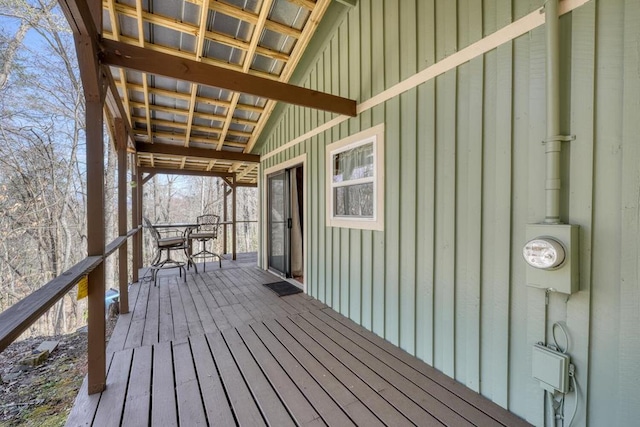 526 Garland Ridge Dr, Hayesville, NC 28904 - view of deck