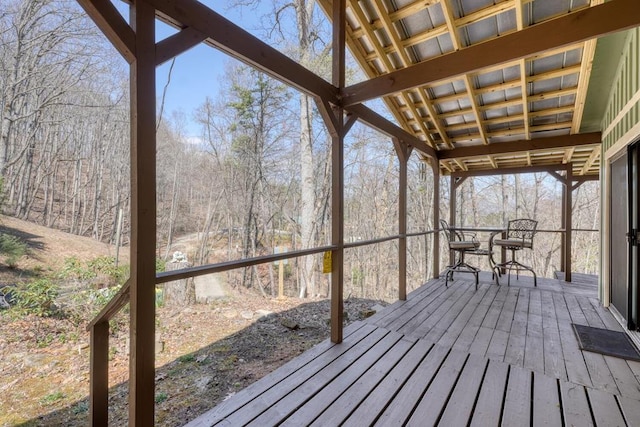 526 Garland Ridge Dr, Hayesville, NC 28904 - view of deck