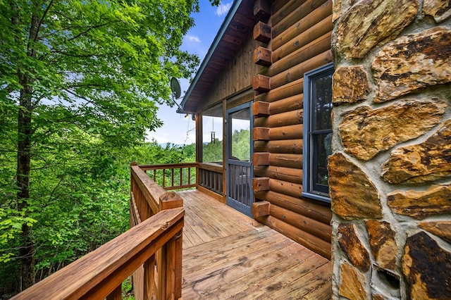 35 The Blf, Morganton, GA 30560 - view of deck