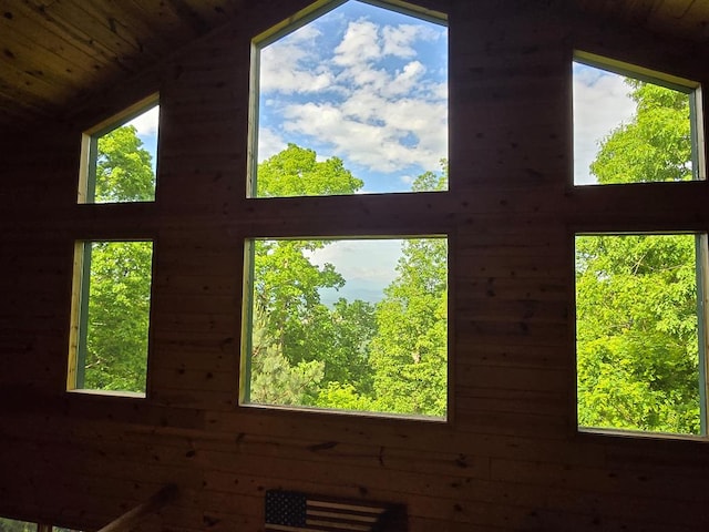 1102 Summit Way, Blairsville, GA 30512 - detailed view of wood walls