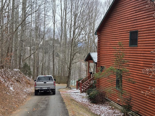 1102 Summit Way, Blairsville, GA 30512 - view of property exterior featuring a forest view
