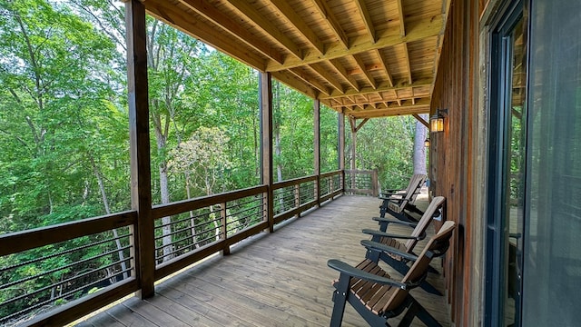 340 Hooch Holler Ln, Morganton, GA 30560 - view of deck