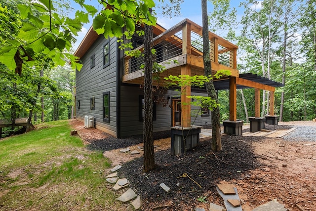 43 Old Federal Rd, Talking Rock, GA 30175 - view of rear view of property
