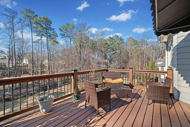 735 Amberton Close, Suwanee, GA 30024 - view of wooden deck