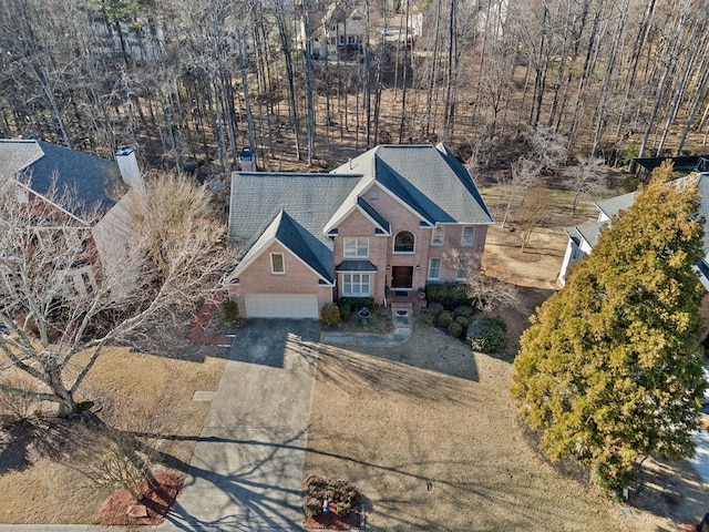735 Amberton Close, Suwanee, GA 30024 - aerial view of property and surrounding area