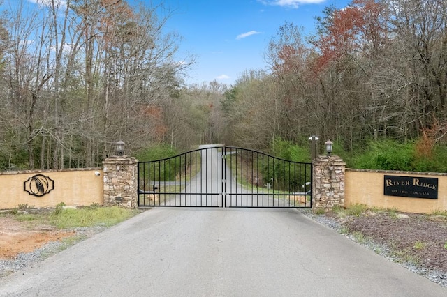 view of gate