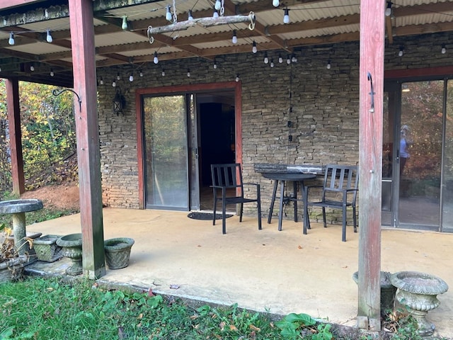 view of patio