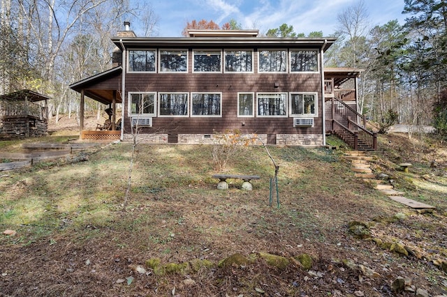 view of rear view of house