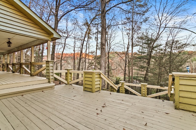 101 Harper Vly, Ellijay, GA 30540 - view of wooden terrace