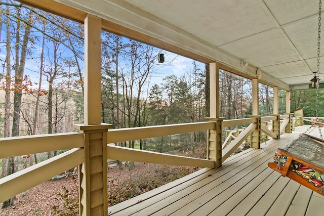 101 Harper Vly, Ellijay, GA 30540 - view of wooden porch