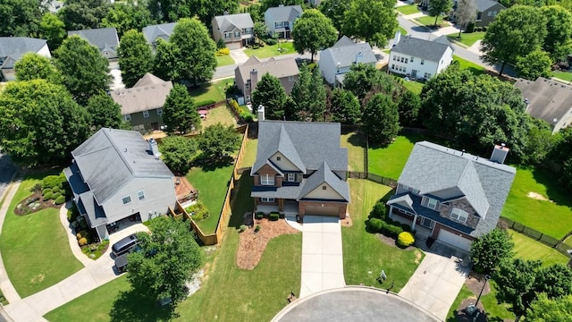 6665 Flagstone Ct, Cumming, GA 30028 - aerial perspective of suburban area