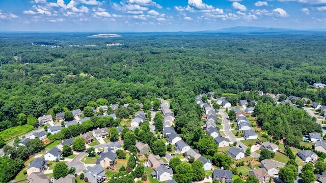 6665 Flagstone Ct, Cumming, GA 30028 - aerial perspective of suburban area with a heavily wooded area