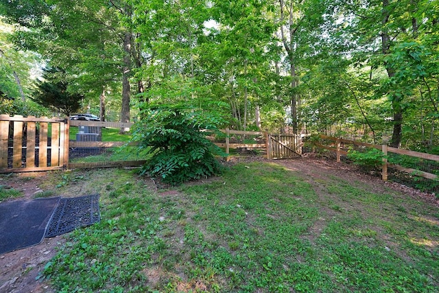 162 Grayson Pt, Blue Ridge, GA 30513 - fenced yard with a gate