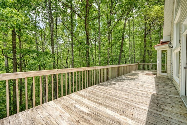 view of deck