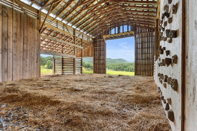 102 Cross Creek Ln, Warne, NC 28909 - horse barn with a mountain view