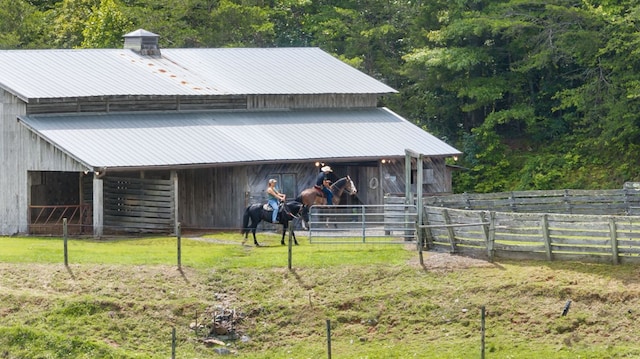 102 Cross Creek Ln, Warne, NC 28909 - view of horse barn