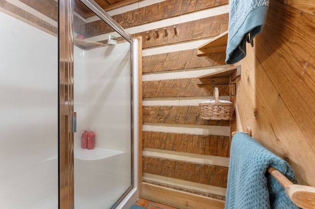 102 Cross Creek Ln, Warne, NC 28909 - stairway with wood walls
