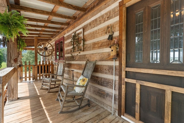 102 Cross Creek Ln, Warne, NC 28909 - view of porch