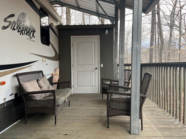 142 Gander Gap Rd, Hiawassee, GA 30546 - view of deck
