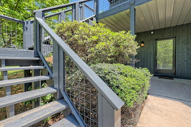 exterior details featuring stairs