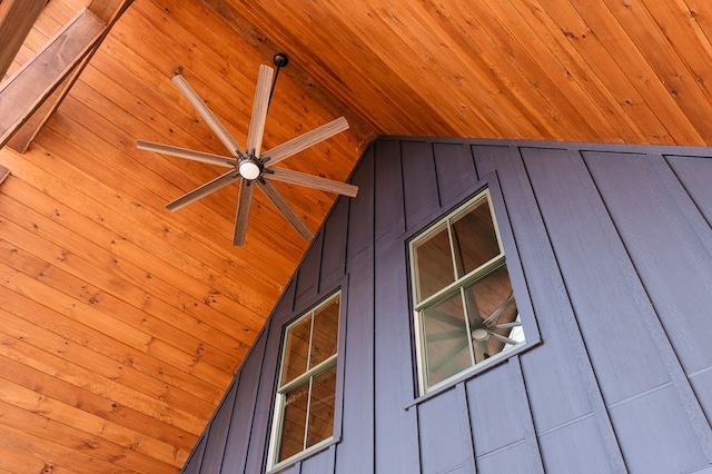 details with board and batten siding