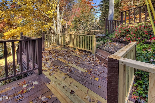 2846 Mountain View Cir, Sevierville, TN 37862 - view of deck
