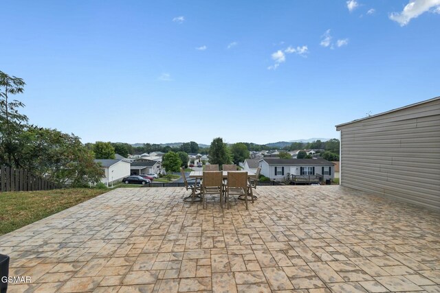 view of patio / terrace