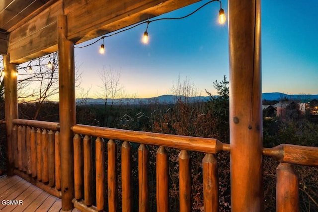 property view of mountains