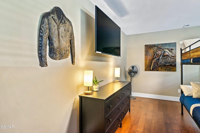 living area featuring light wood-type flooring