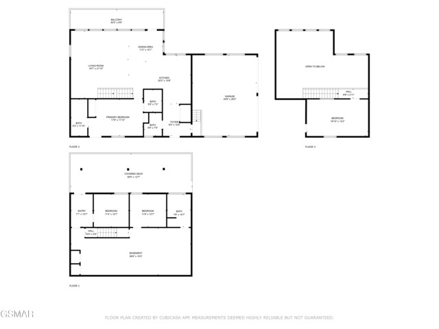 730 Deerfoot Dr, Gatlinburg, TN 37738 - home floor plan