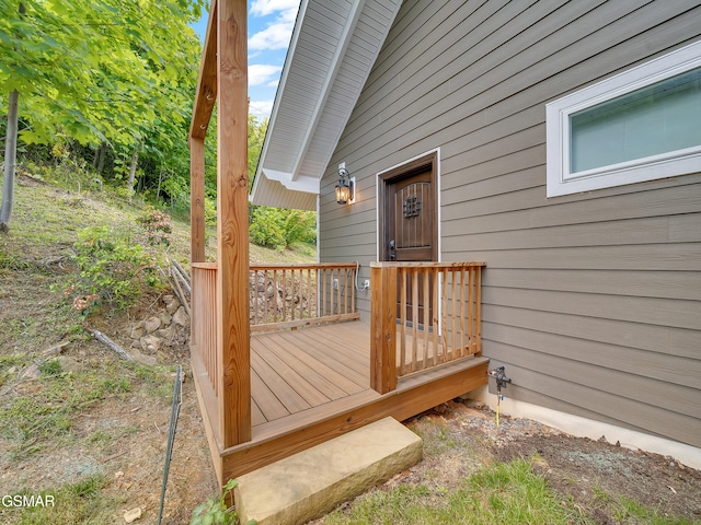 730 Deerfoot Dr, Gatlinburg, TN 37738 - view of deck