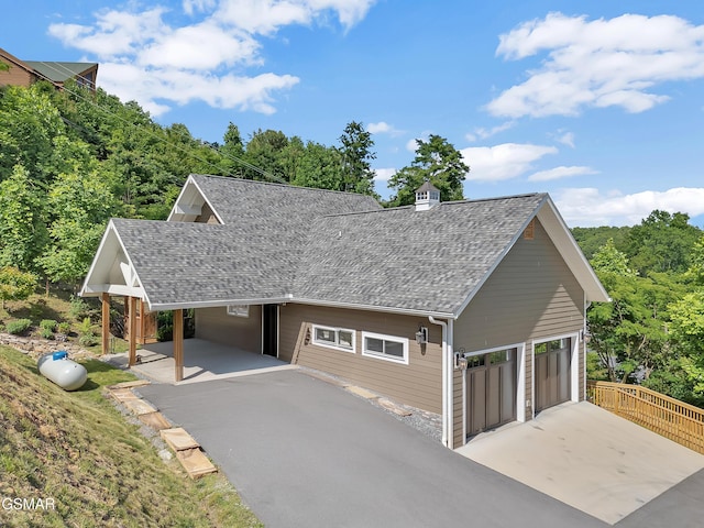 730 Deerfoot Dr, Gatlinburg, TN 37738 - view of detached garage