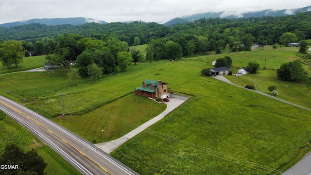 2597 Rutledge Pike, Blaine, TN 37709 - aerial view of sparsely populated area featuring mountains