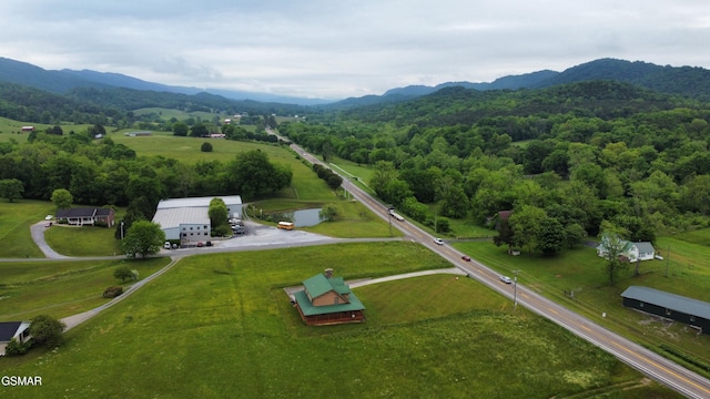 2597 Rutledge Pike, Blaine, TN 37709 - overview of rural landscape with a mountain backdrop
