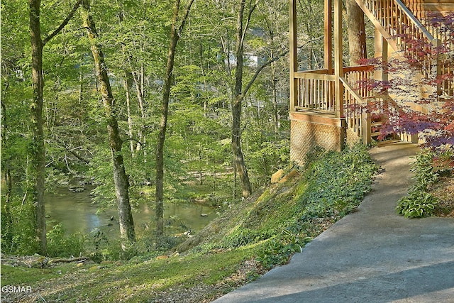 view of property exterior