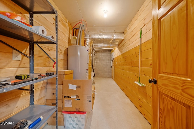 storage with water heater