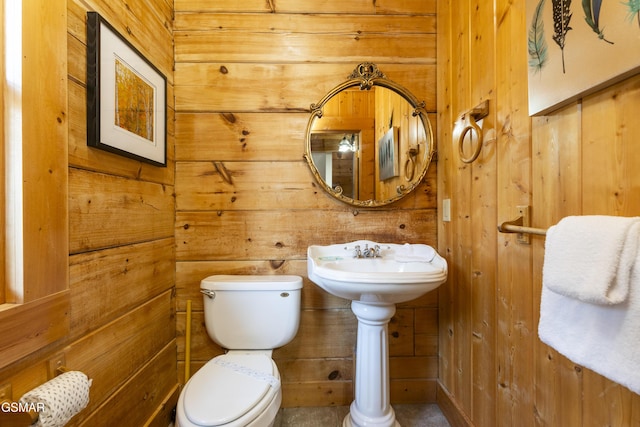 1251 Bear Cub Way, Gatlinburg, TN 37738 - bathroom with wooden walls and toilet
