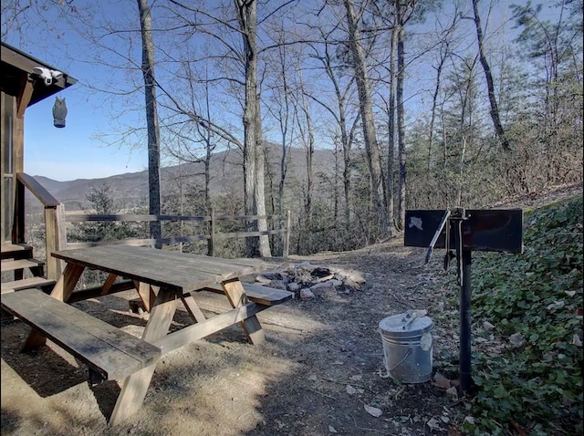 3831 Glenview Way, Sevierville, TN 37862 - view of yard featuring a mountain view