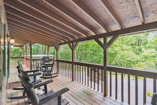 2108 Redmond Way, Sevierville, TN 37876 - view of wooden terrace