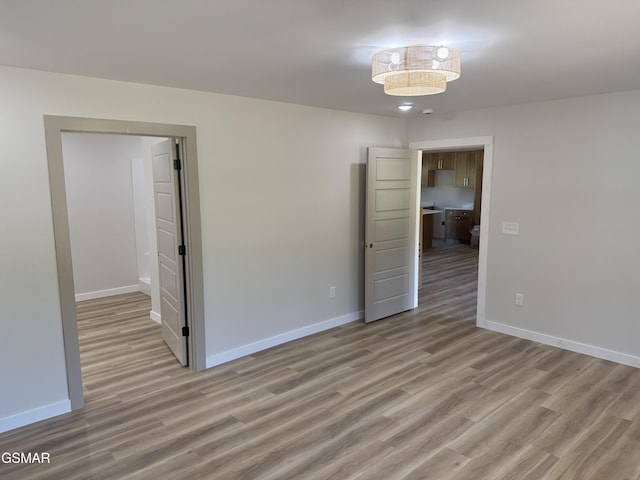 1607 Tranquility Ridge Rd, Newport, TN 37821 - empty room with light wood-style flooring