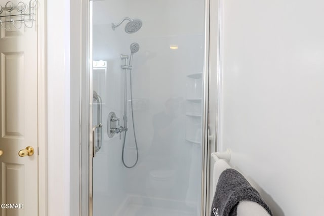1110 Hide Away Ln, Kodak, TN 37764 - bathroom featuring a shower stall