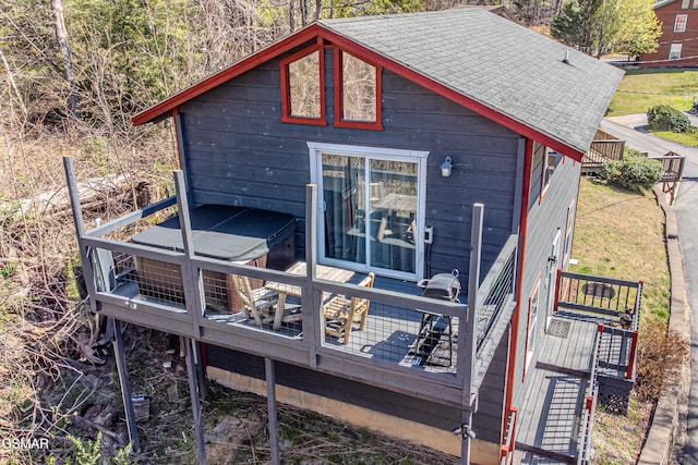 662 Morning Mist Way, Gatlinburg, TN 37738 - exterior space featuring roof with shingles