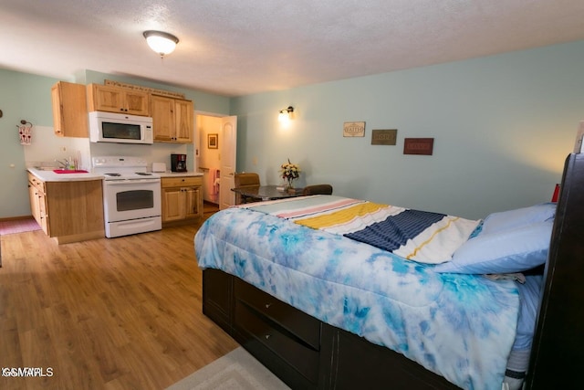 3188 Wears Dr, Sevierville, TN 37862 - bedroom with a sink and light wood-style flooring