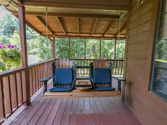 3188 Wears Dr, Sevierville, TN 37862 - view of wooden deck