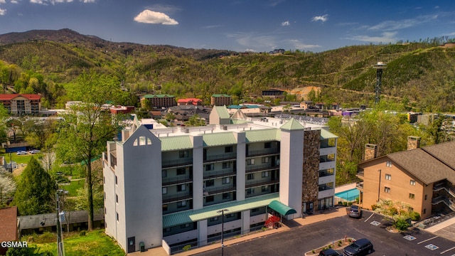 354 E Holly Ridge Rd Ste 301, Gatlinburg, TN 37738 - birds eye view of property with a mountain view