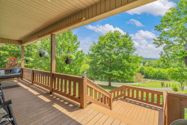 1668 Deerwood Rd, Newport, TN 37821 - view of wooden deck