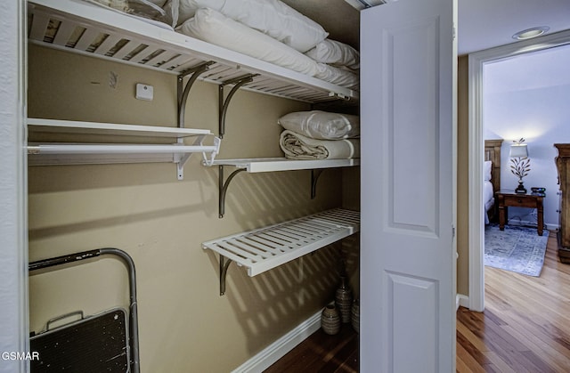 view of closet