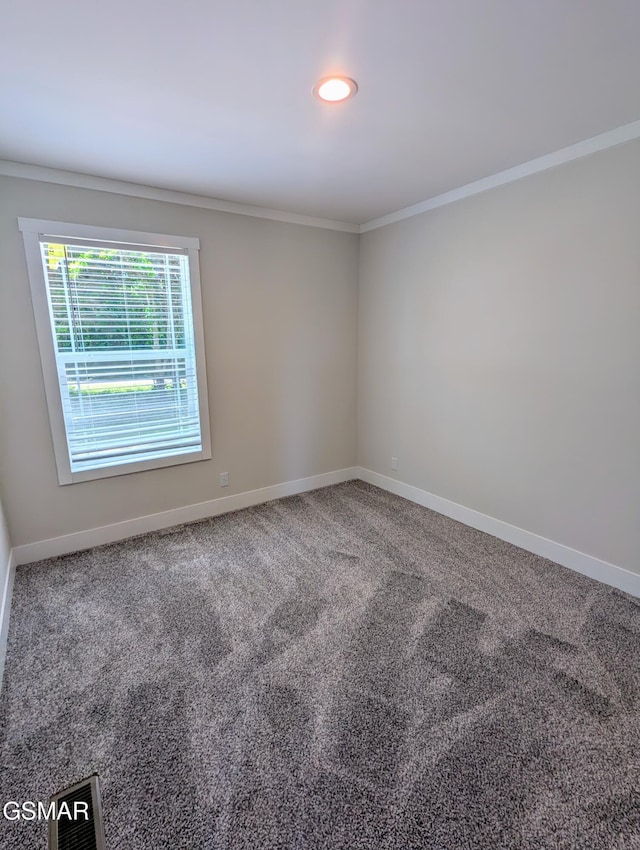 141 Hill Loop, Madisonville, TN 37354 - carpeted empty room featuring crown molding and baseboards