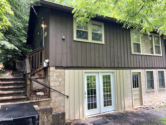 222 Poplar Ln, Gatlinburg, TN 37738 - view of home's exterior featuring stairs