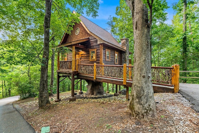 view of jungle gym